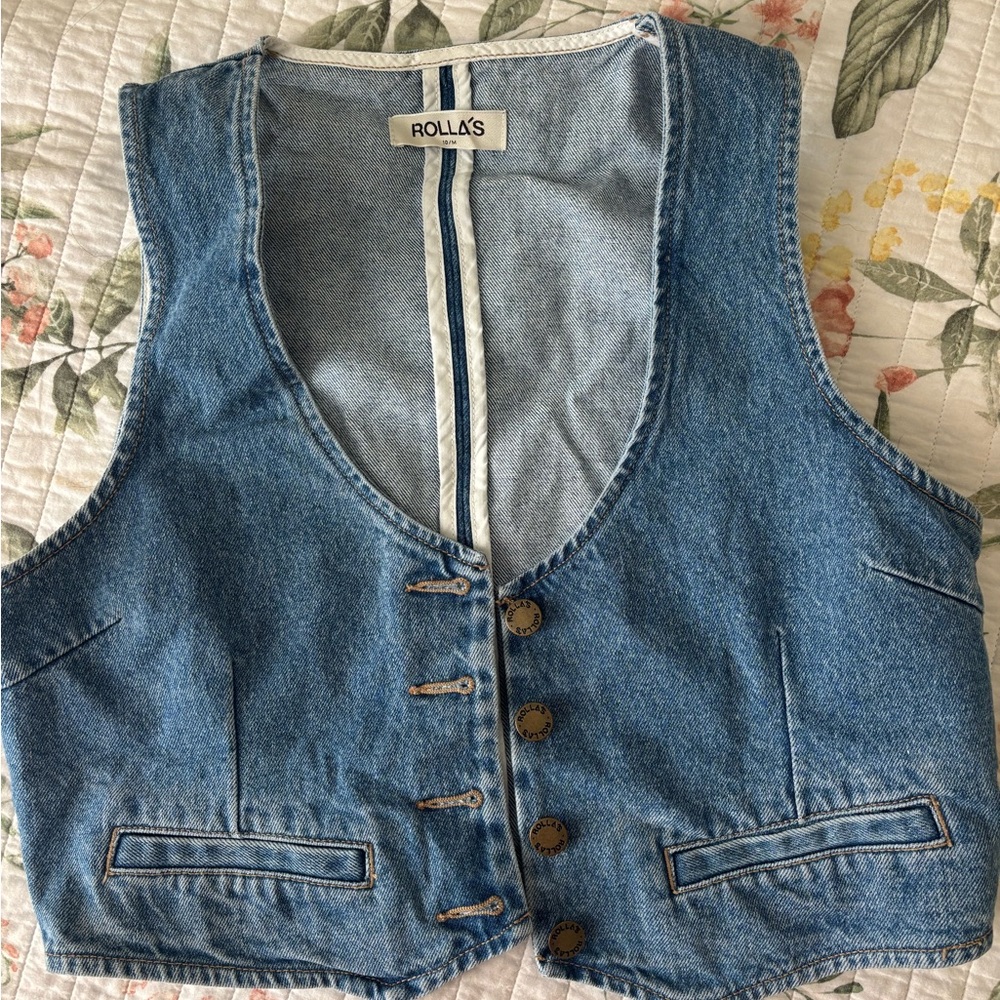 Rollas Denim Vest